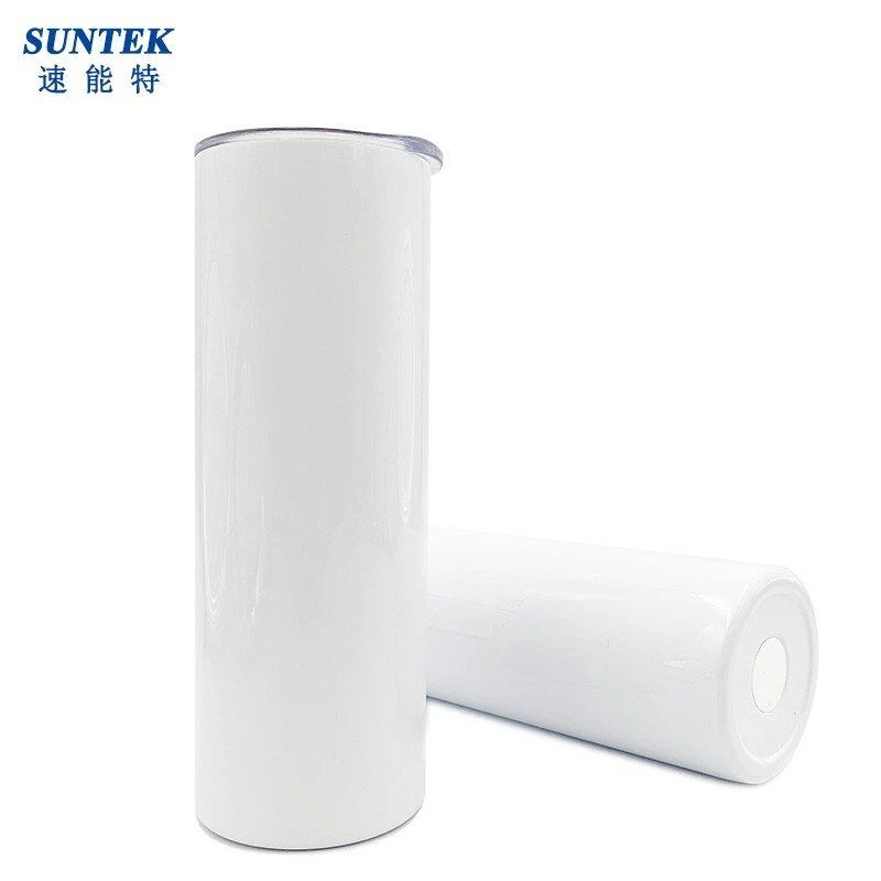 Sublimation Heat Press 20oz Straight Stainless-Steel Skinny Tumbler Tumbler